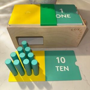 Lovevery Wooden Counting Box Complete